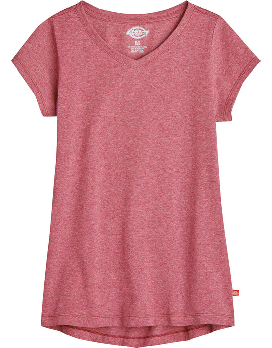 Dickies Girls Short Sleeve V-Neck T-Shirt