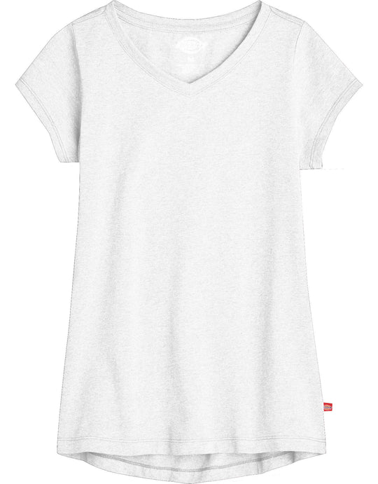 Dickies Girls Short Sleeve V-Neck T-Shirt