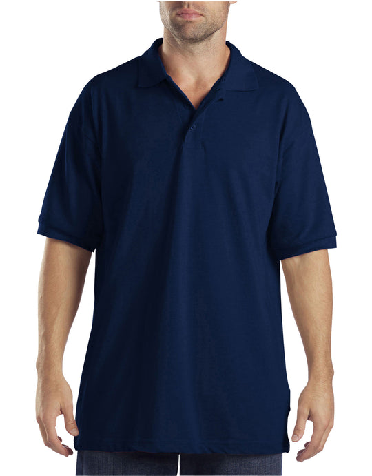 Dickies Mens Short-Sleeve Pique Polo Shirt