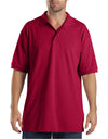 Dickies Mens Short-Sleeve Pique Polo Shirt
