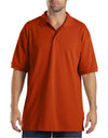 Dickies Mens Short-Sleeve Pique Polo Shirt