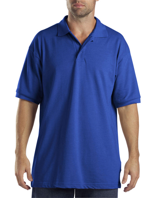 Dickies Mens Short-Sleeve Pique Polo Shirt