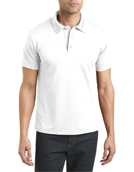 Dickies Mens Performance Short Sleeve Polo Shirt