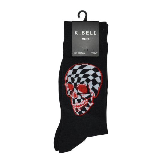 K. Bell Men`s Novelty Crew Socks