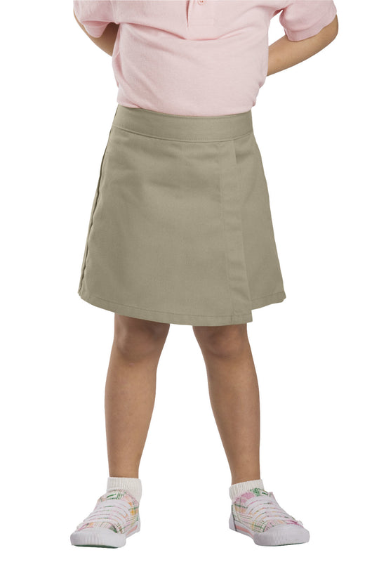 Dickies Girls Faux Wrap Skort, 4-6