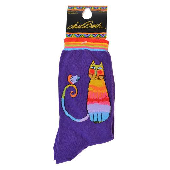 K. Bell Womens Laurel Burch Crew Socks