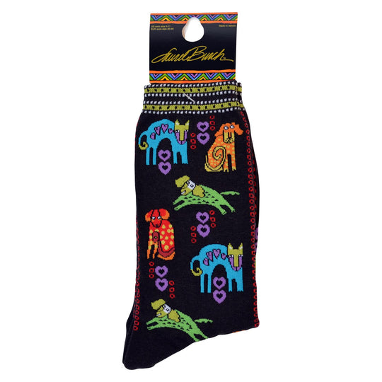 K. Bell Womens Laurel Burch Crew Socks