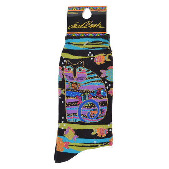 K. Bell Womens Laurel Burch Crew Socks
