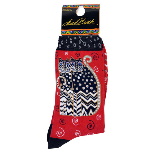 K. Bell Womens Laurel Burch Crew Socks