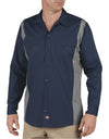 Dickies Mens Industrial Color Block Long Sleeve Shirt