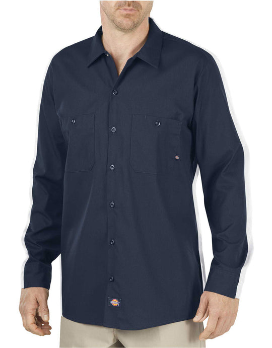 Dickies Mens Long Sleeve Industrial Work Shirt