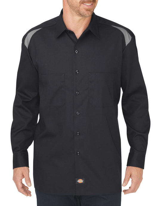 Dickies Mens Long Sleeve Performance Team Shirt