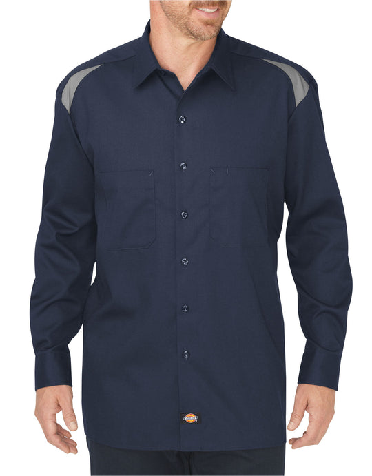 Dickies Mens Long Sleeve Performance Team Shirt