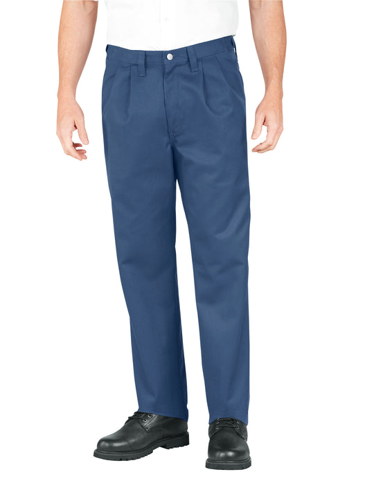 Dickies Mens Industrial Pleated Front Comfort Waist Pants