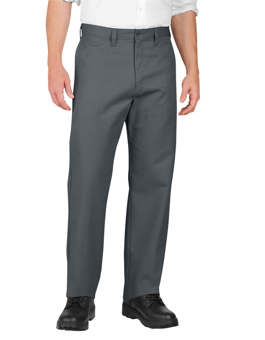 Dickies Mens Industrial Flat Front Pants