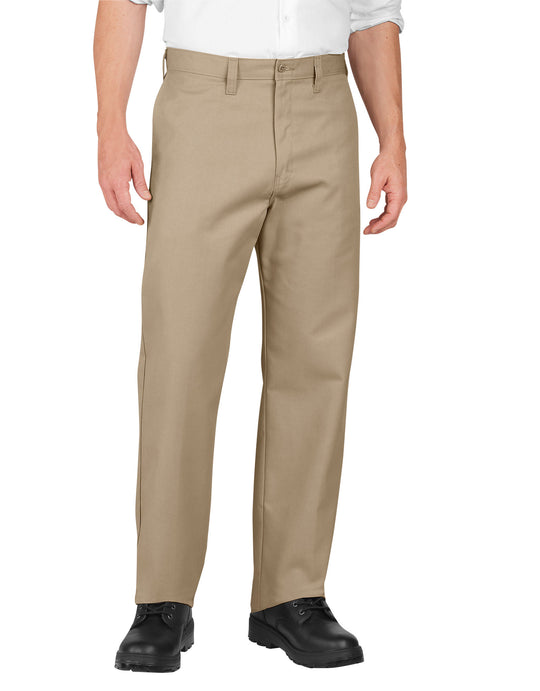 Dickies Mens Industrial Flat Front Pants