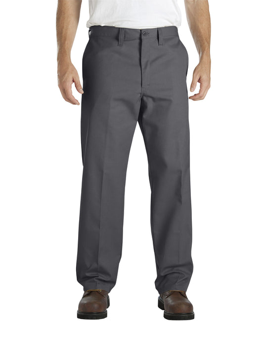 Dickies Mens Industrial Flat Front Comfort Waist Pants
