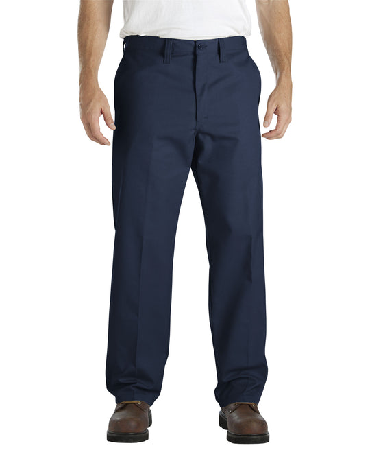 Dickies Mens Industrial Flat Front Comfort Waist Pants
