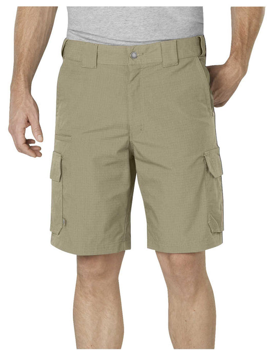 Dickies Mens Tactical 10" Relaxed Fit Stretch Ripstop Cargo Shorts