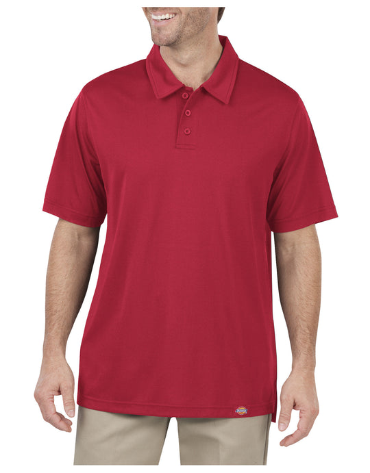 Dickies Mens Industrial Work Tech Performance Ventilated Polo Shirt