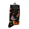 K. Bell Womens Laurel Burch Cotton Blend Crew Socks