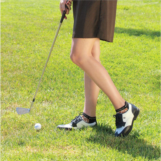 K. Bell Womens Wild Golfer w/Rhinestones Socks