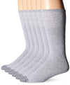 Fruit of the Loom Men`s Work Gear 6 Pack Over the Calf Socks