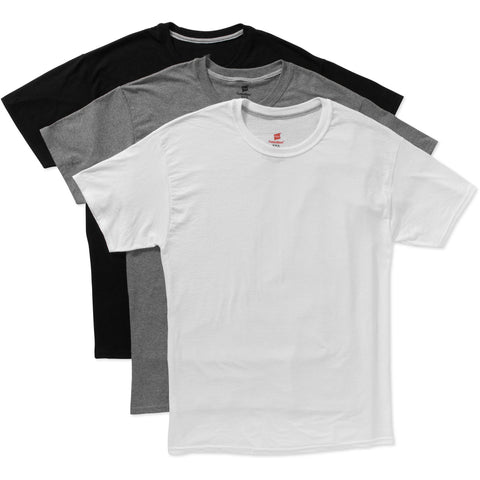 Hanes Mens ComfortBlend 3-Pack Crewneck T-Shirts