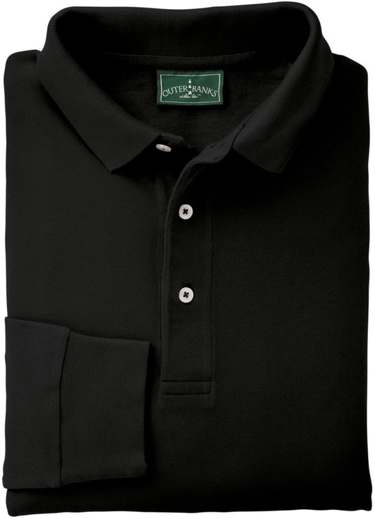 Outer Banks Mens Ultimate Outer Banks Long-Sleeve Polo - OB15