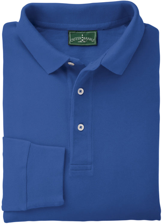 Outer Banks Mens Ultimate Outer Banks Long-Sleeve Polo - OB15