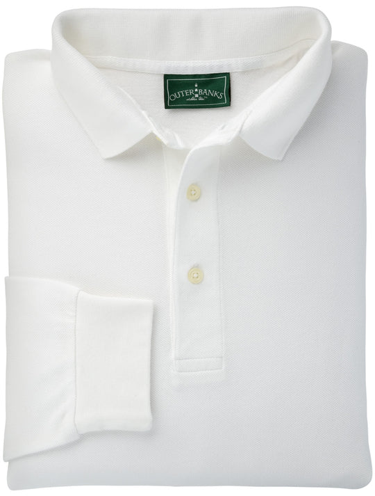 Outer Banks Mens Ultimate Outer Banks Long-Sleeve Polo - OB15