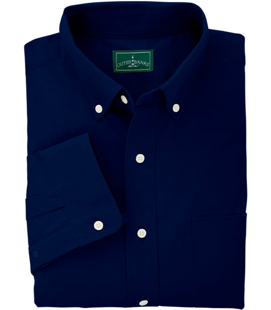 Outer Banks Mens Ultimate OB Twill Dress Shirt