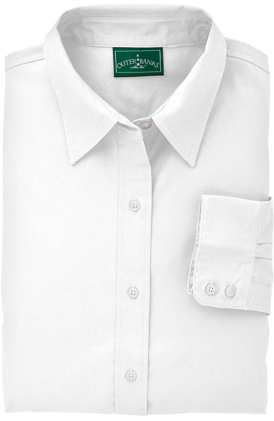 Outer Banks Womens Ultimate OB Twill Dress Shirt