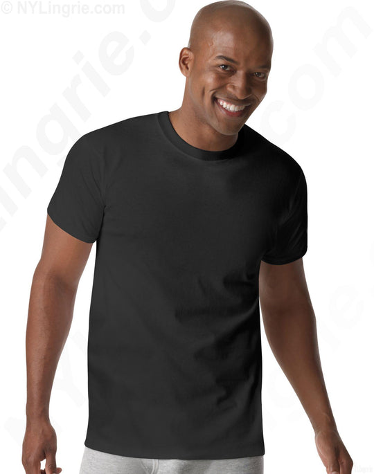 Hanes Classics Slim Fit Crewneck Undershirt 3-Pack