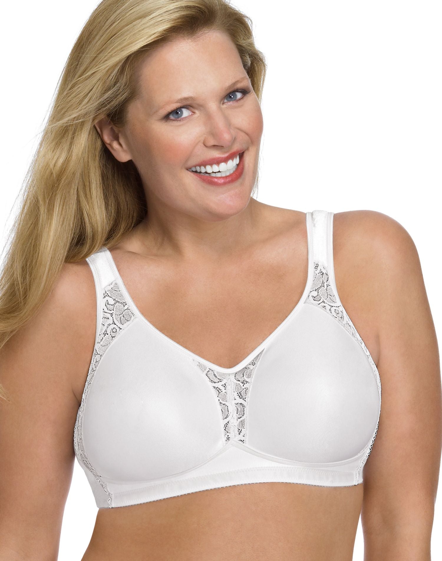 Playtex Women's 18 Hour Front-Close Wirefree Bra w/Flex Back