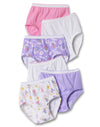 Hanes TAGLESS Toddler Girls' Cotton Briefs 6 Pack