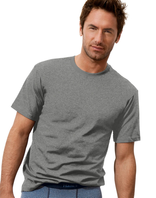 Hanes Classics Men's Traditional Fit Comfort Cool TAGLESS Crewneck Undershirt