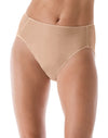 Hanes Women's Body Creations Microfiber Hi-Cut 3 Pack