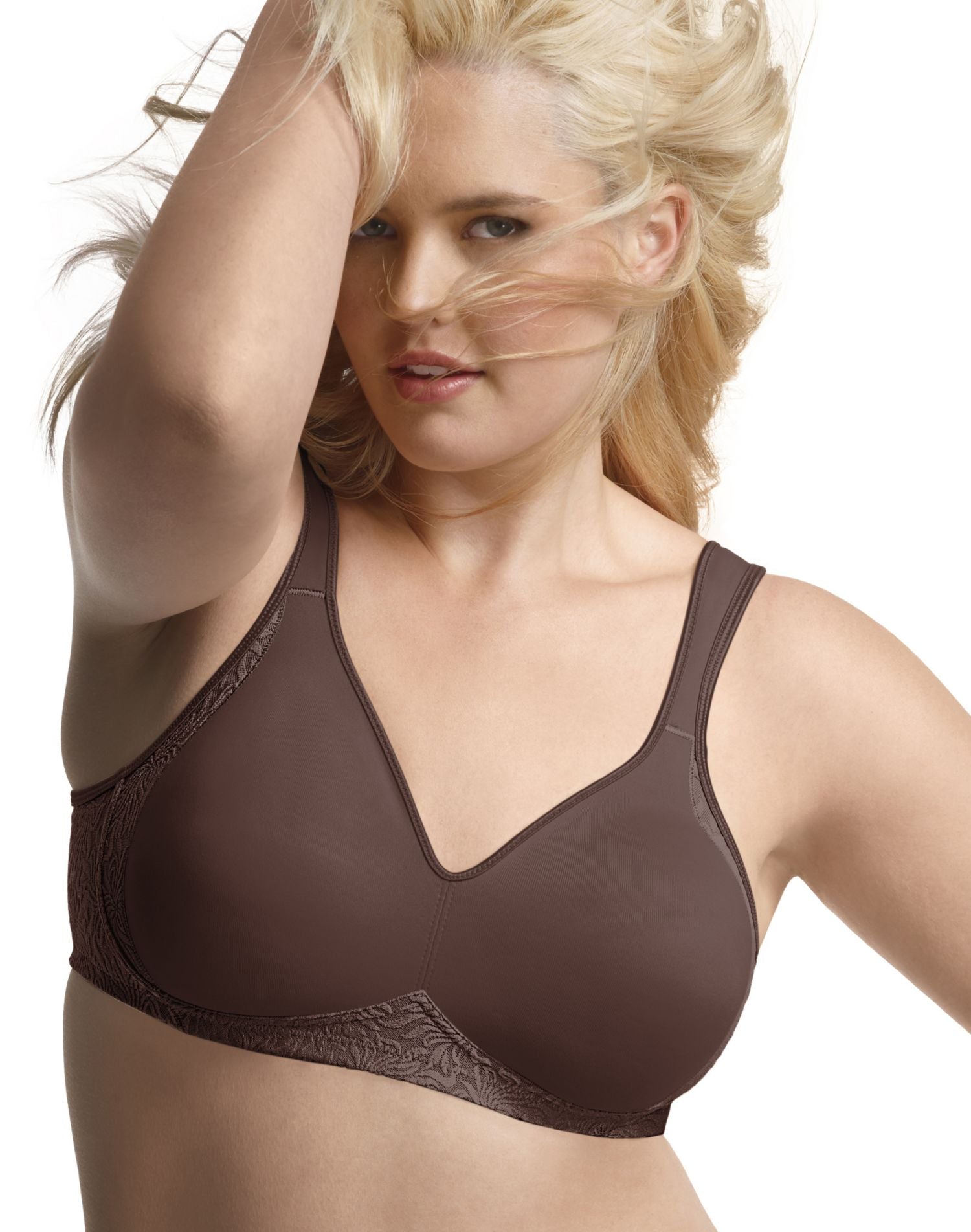 Playtex 18 Hour Side & Back Smoothing With Cool Comfort Wireless Comfort  Full Coverage Bra-4049