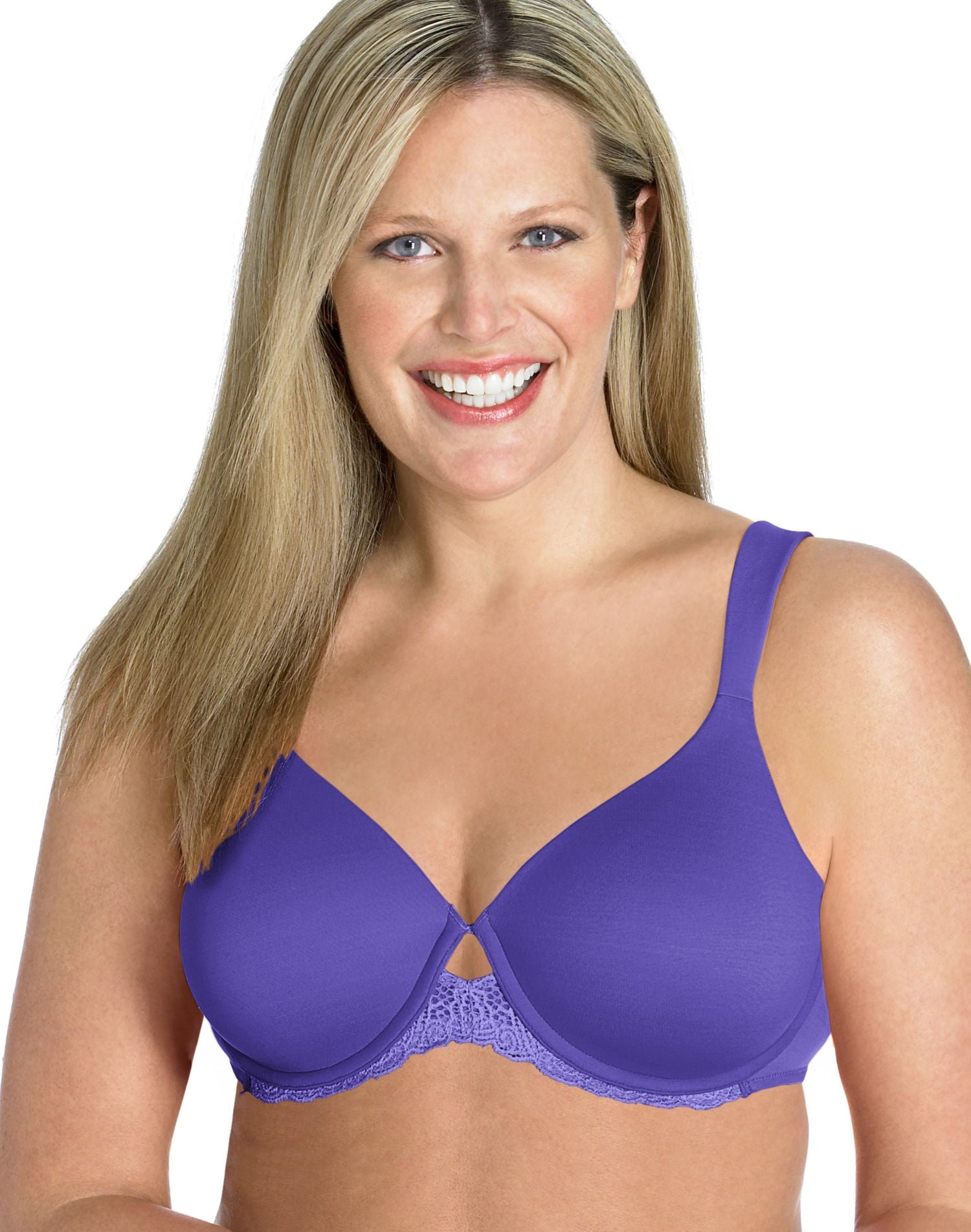 Playtex Secrets Beautiful Lift Unlined Underwire Bra Chilled Lilac 42C  Women's