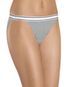 Hanes Women's Cotton Sporty String Bikini Panties 3-Pack