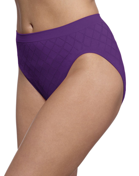 Bali Comfort Revolution Microfiber Solid Hi-Cut Brief