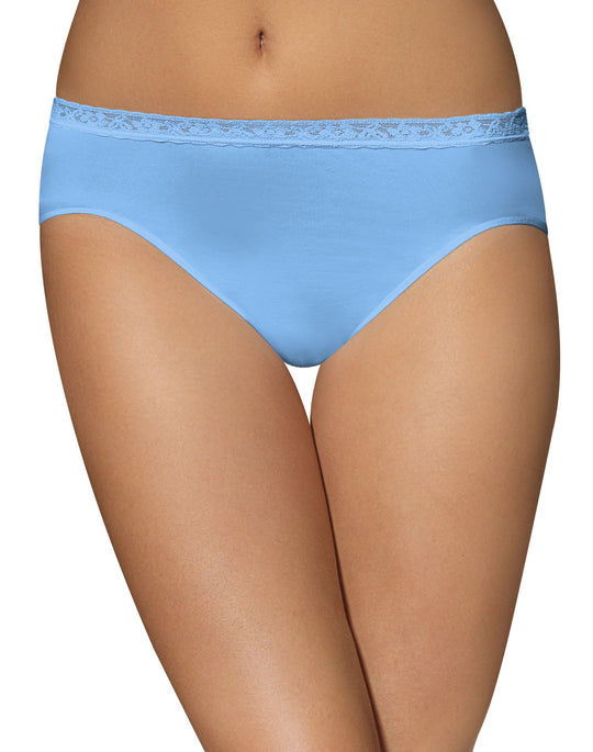 Bali Comfort Revolution Seamless Lace Hi Cut Panty