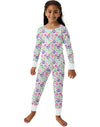 Hanes Printed Girls' Thermal Underwear Set