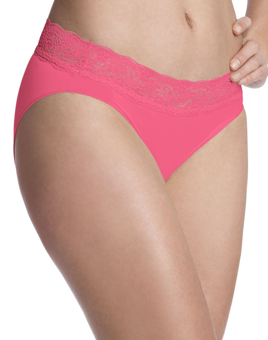 Bali One Smooth U No Lines, No Slip Bikini with Lace Waistband