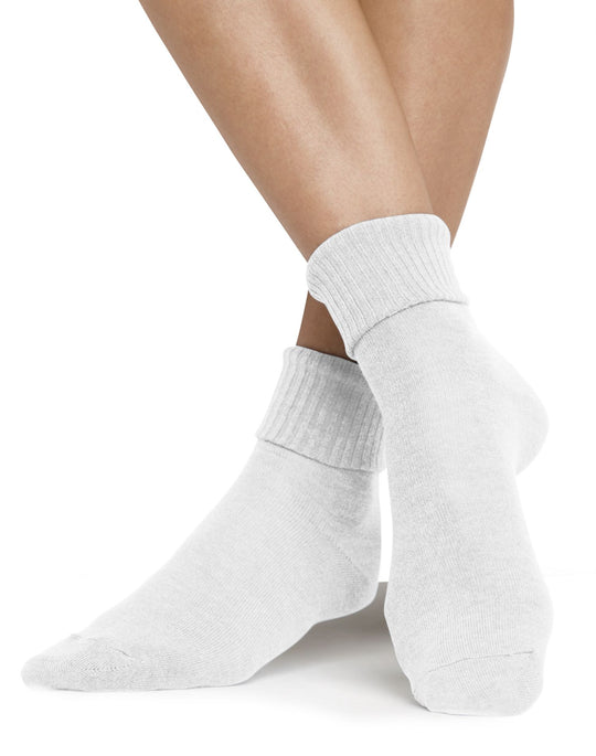 Hanes Women's ComfortSoft Cuff Socks 5-Pack