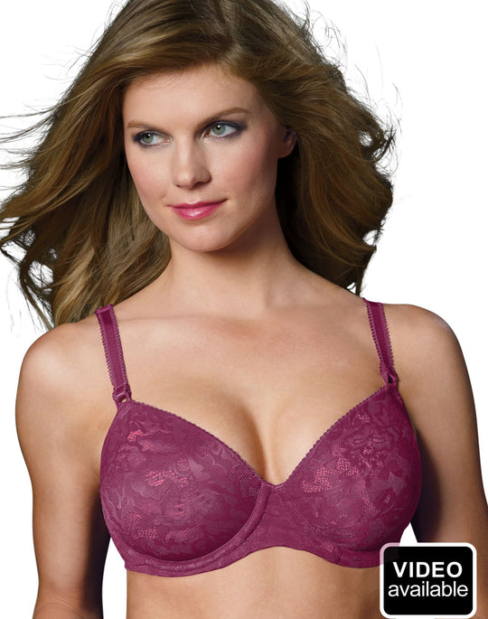 Bali Women's One Smooth U Lace Underwire Bra
