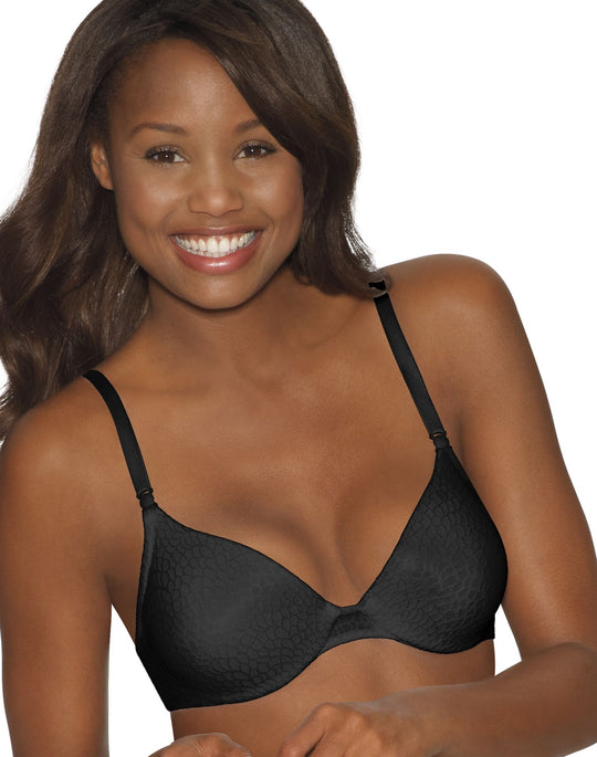 Barely There Invisible Look Push-Up Jacquard Underwire Bra