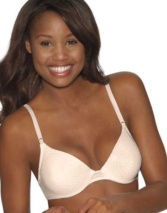 Barely There Invisible Look Push-Up Jacquard Underwire Bra