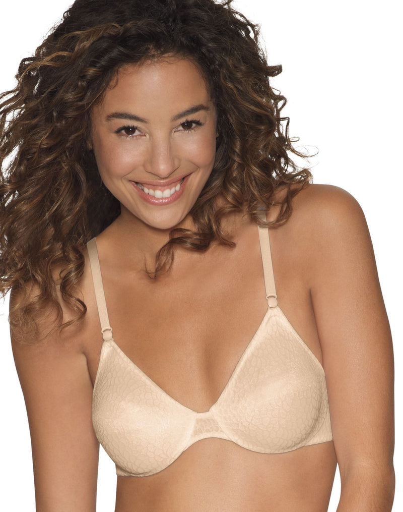 Barely There Women's Invisible Look Jacquard Underwire Bra